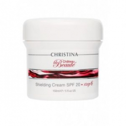 Christina Кристина Chateau de Beaute Shielding Cream SPF 20 St.6 150 ml-Защитный,увлажняющий крем SPF 20 шаг 6 