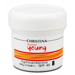 Кристина Дневной увлажняющий Крем с защитой СПФ-25,150мл Шаг.8-Christina Forever Young Hydra Protective Day Cream SPF-25,150ml