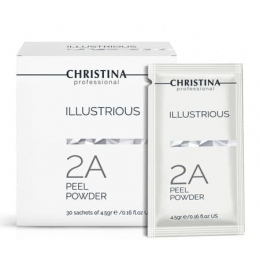 Christina Illustrious Peel powder/Peel activator, 30x4,5 гр.300 мл Кристина Иллюстриоус Пилинг-порошок/Активатор для пилинга,шаг 2