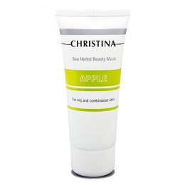Christina Кристина Sea Herbal Beauty Mask Green Apple, 60 мл-Яблочная маска красоты для жирной и комбинированной кожи