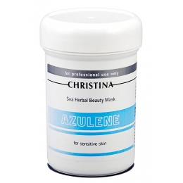 Christina Кристина Sea Herbal Beauty Mask Azulene 250ml - Азуленовая маска красоты для чувствительной кожи