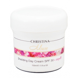 Christina Кристина Мьюс Muse- 8- Sheilding Day Cream SPF 30,150 мл - Дневной защитный крем SPF 30, Шаг 8