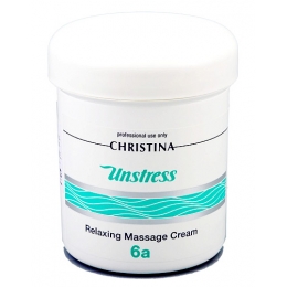 Кристина Анстресс Unstress-6a Relaxing Massage Cream 500ml-Расслабляющий массажный крем, Шаг 6a