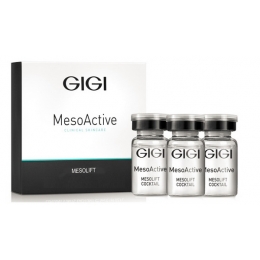 Gigi MesoActive Mesolift coctail,набор 5*8мл- МезоАктив Лифтинговый коктейль для мезотерапии лица,набор 5*8мл