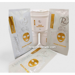 Ренью Золотая альгинатная омолаживающая маска,набор для 6 процедур -Renew Golden Glow Algae Mask