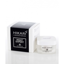 Хикари Ночной Эксперт крем для жирной кожи,50мл-Hikari Night Expert cream Mix-Oily,50мл